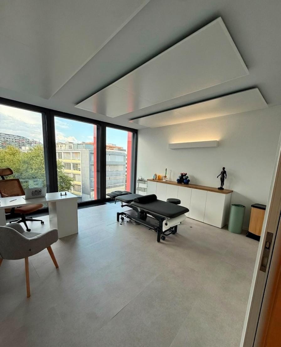 Cabine de soins — Jonction Santé, Genève